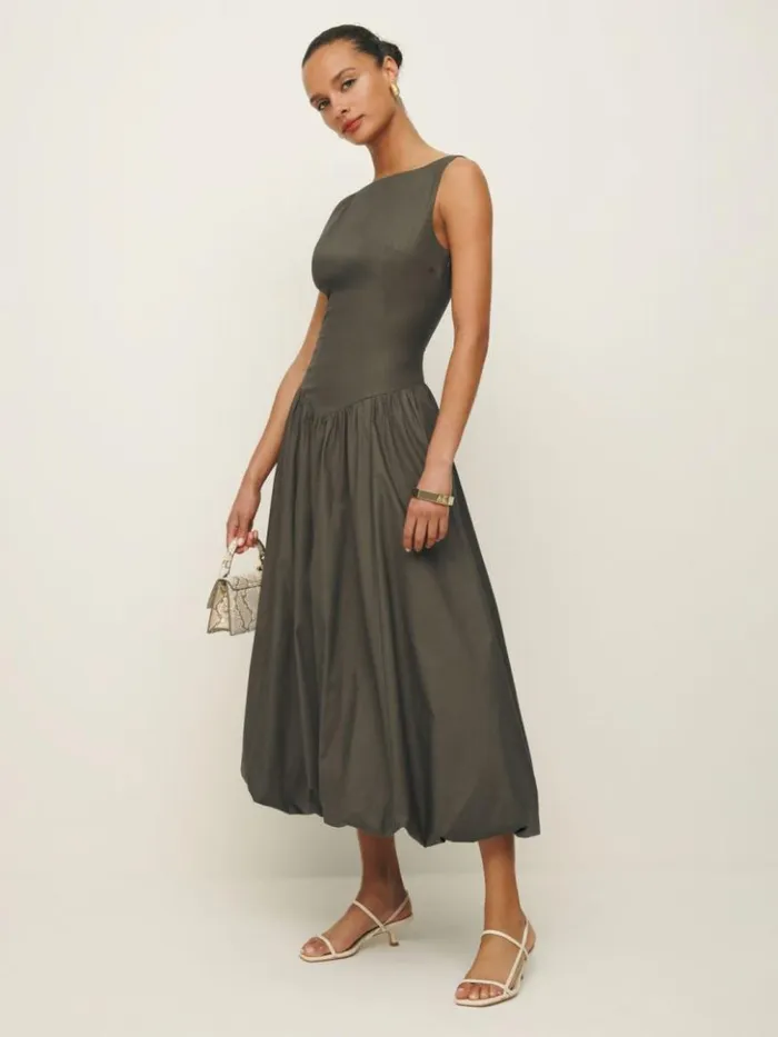 Clothing The Reformation Elvira Dress Morel