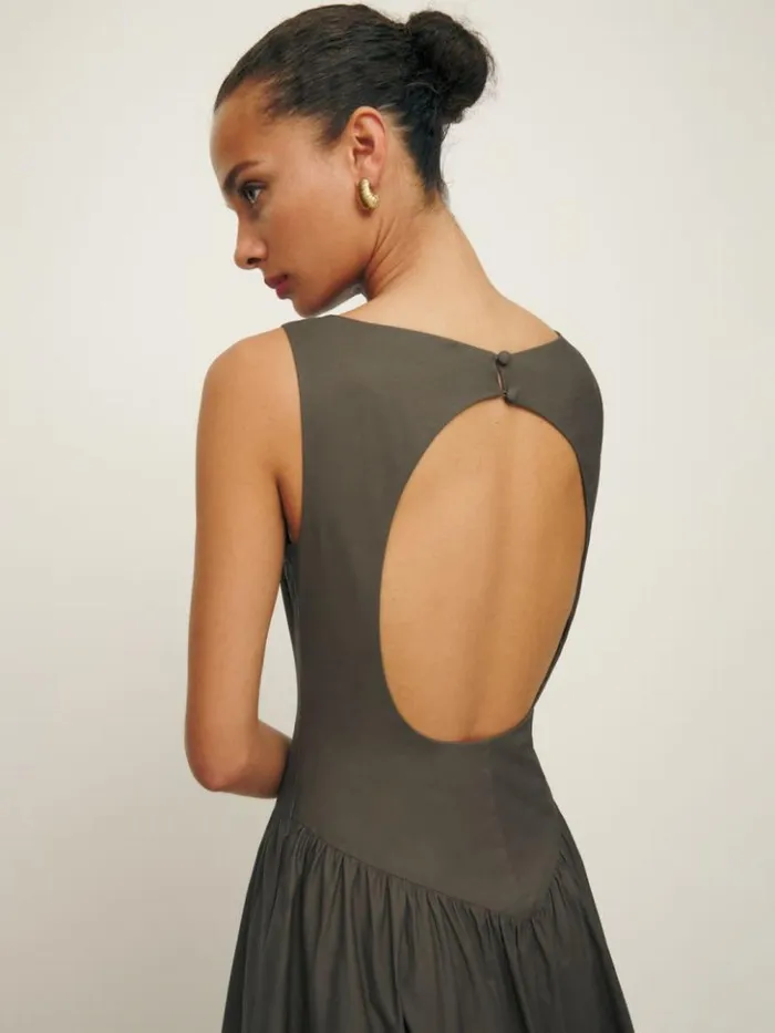Clothing The Reformation Elvira Dress Morel