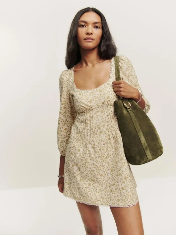 Clothing The Reformation Miara Dress Hermes