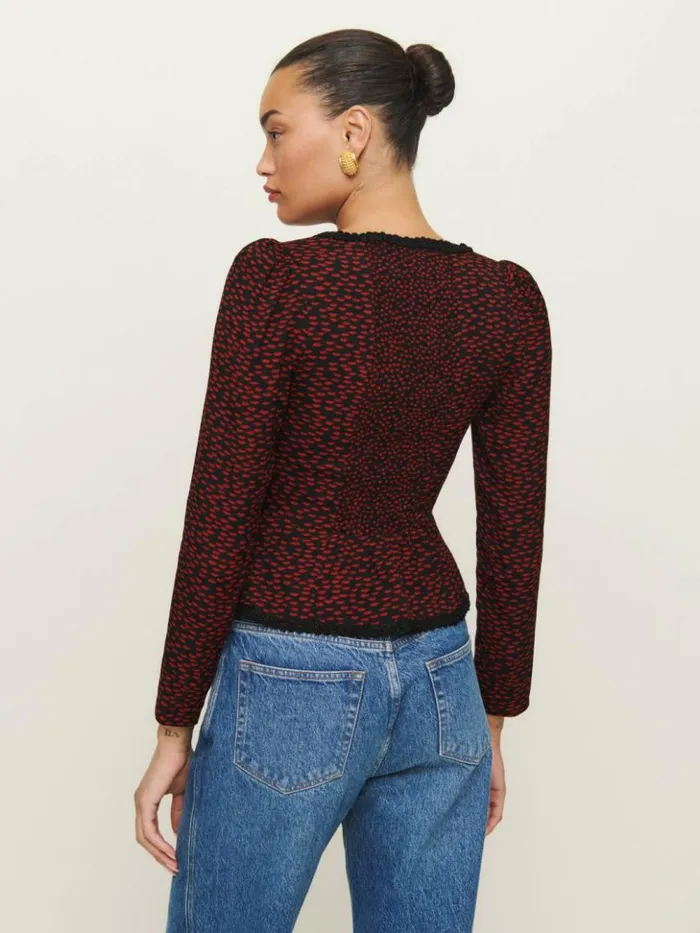 Clothing The Reformation Nikky Top French Kiss