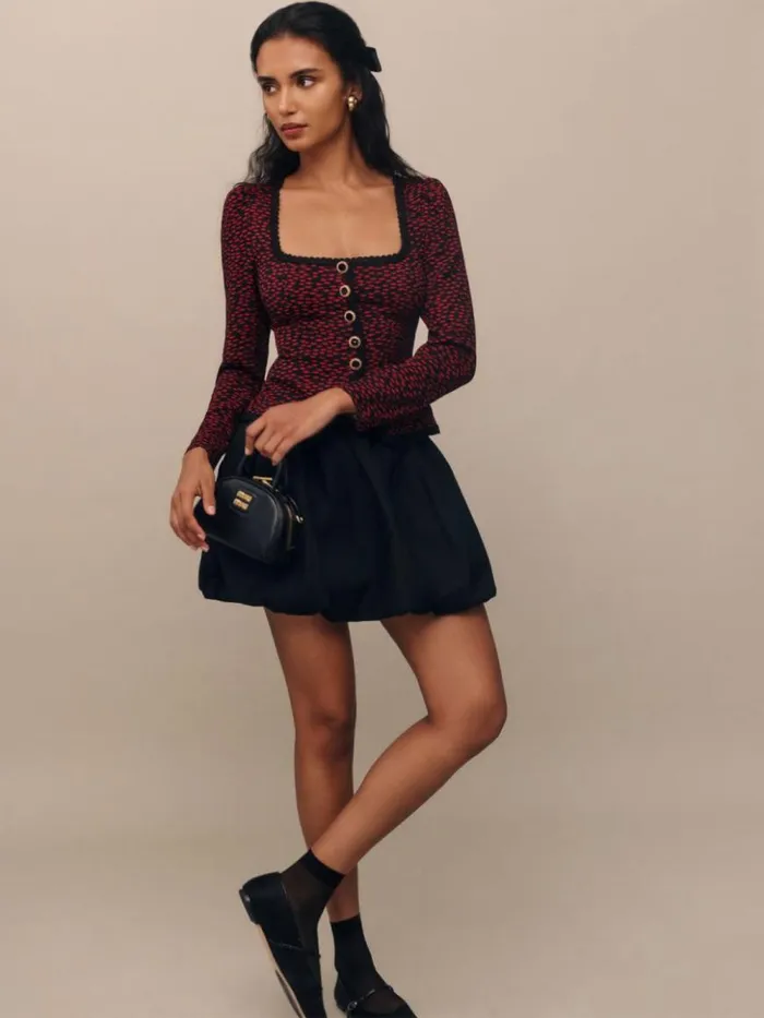 Clothing The Reformation Nikky Top French Kiss