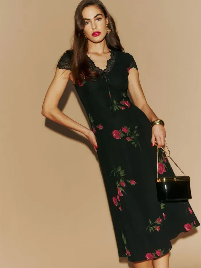 Clothing The Reformation Tiffie Dress Le Marais