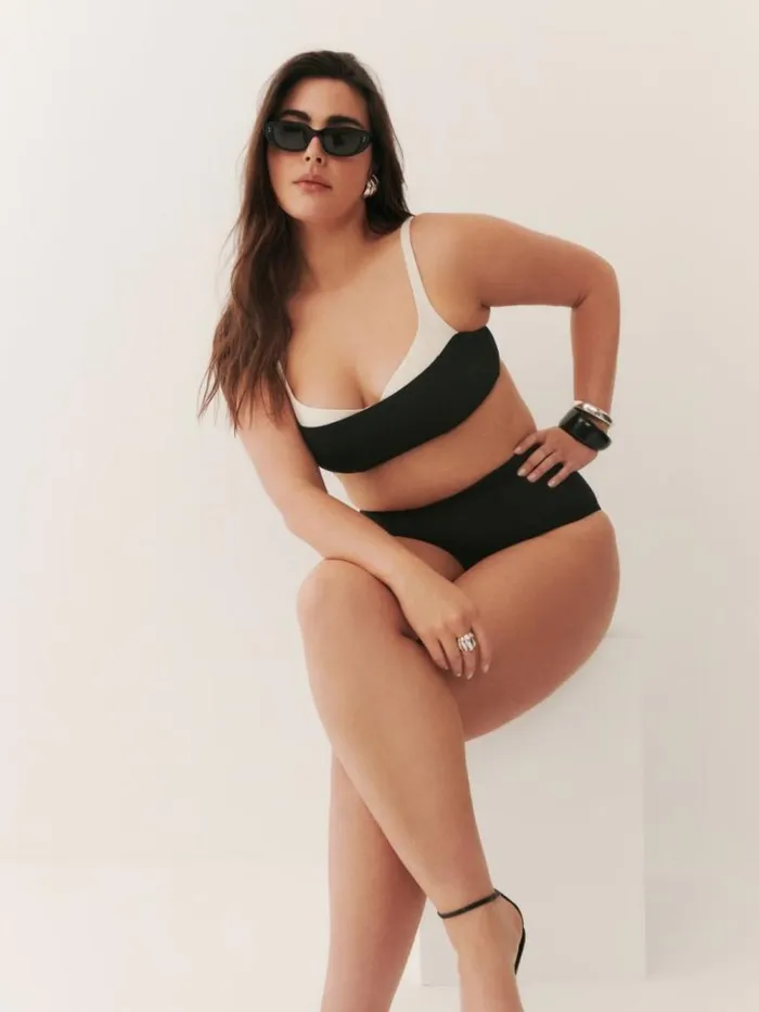 Clothing The Reformation Tossa Bikini Top Black