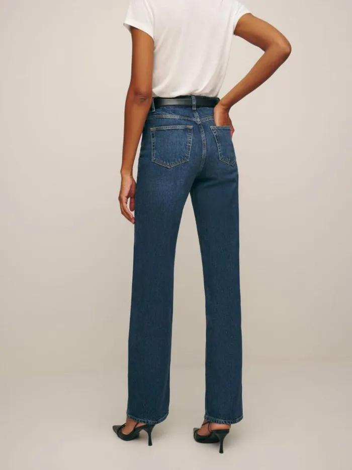 Clothing The Reformation Wilder High Rise Wide Leg Jeans Donner