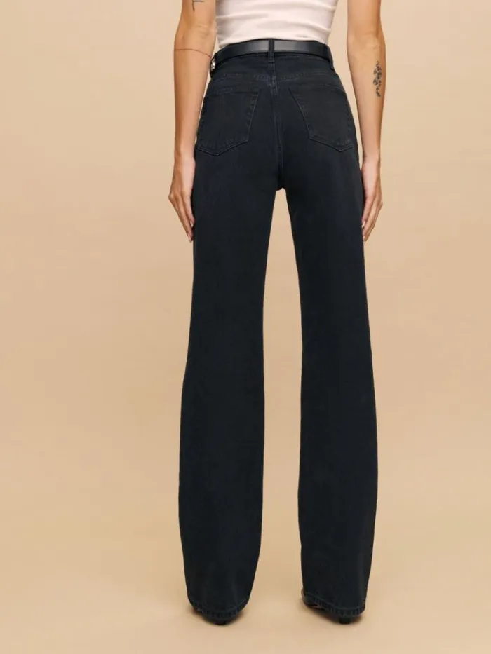 Clothing The Reformation Wilder High Rise Wide Leg Jeans Vana
