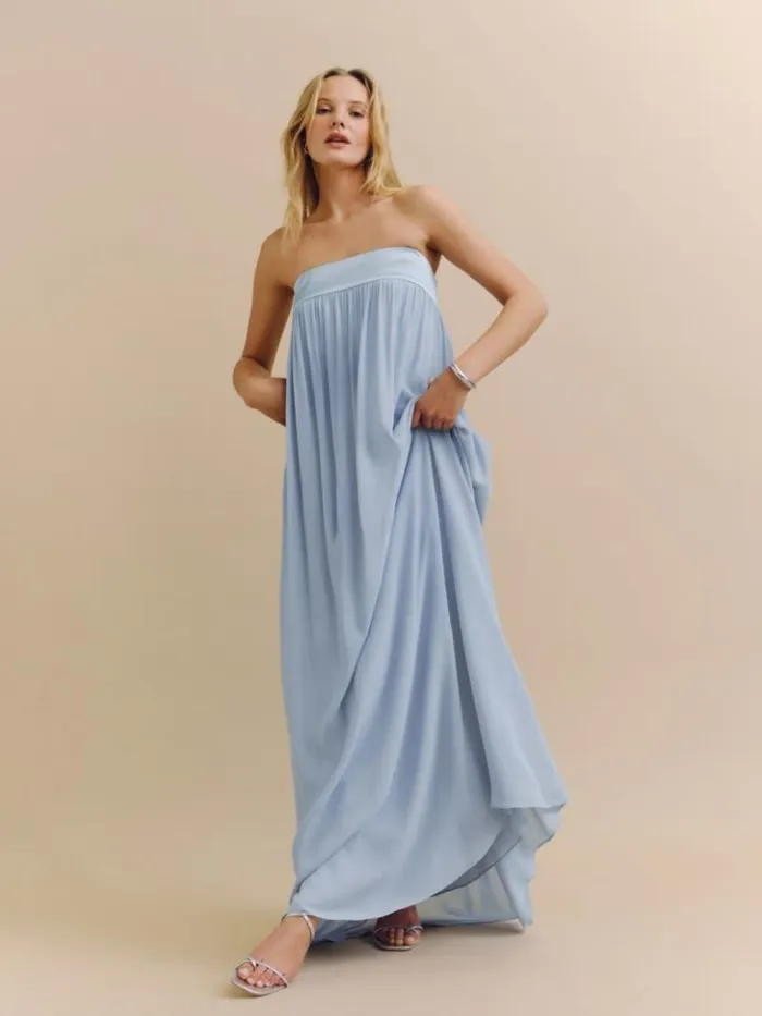 ClothingWeddings The Reformation Maribelle Dress Mineral