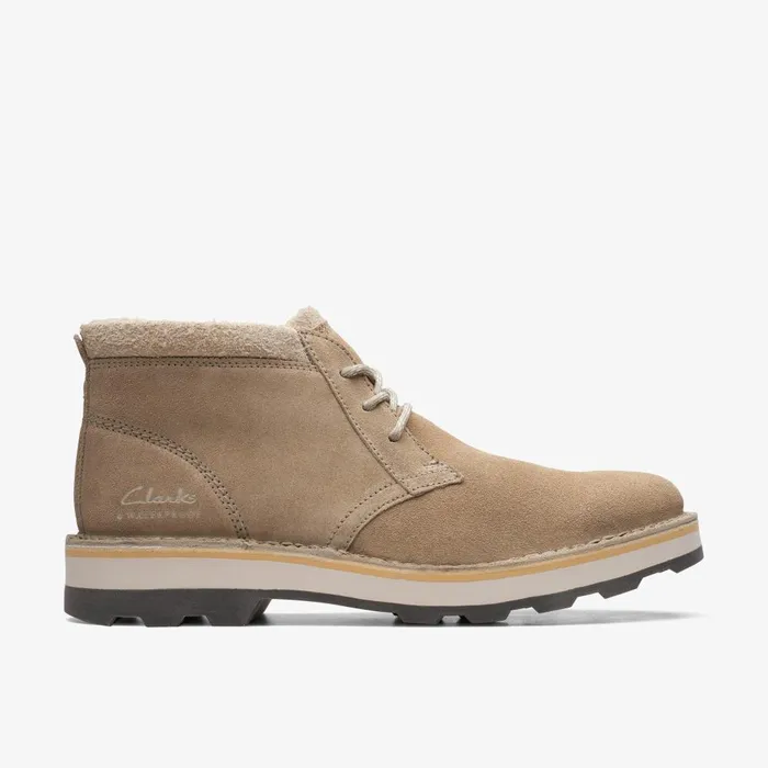 Corston DB Waterproof Sand Warmlined Men Clarks Boots