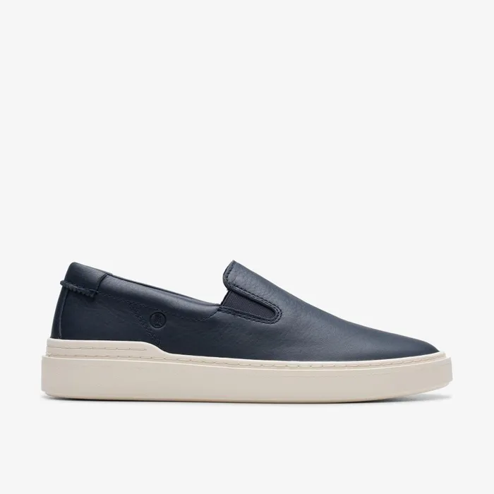 Craft Swift Go Navy Leather Men Clarks Sneakers