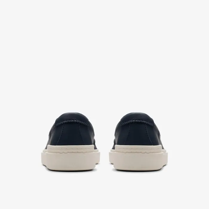Craft Swift Go Navy Leather Men Clarks Sneakers