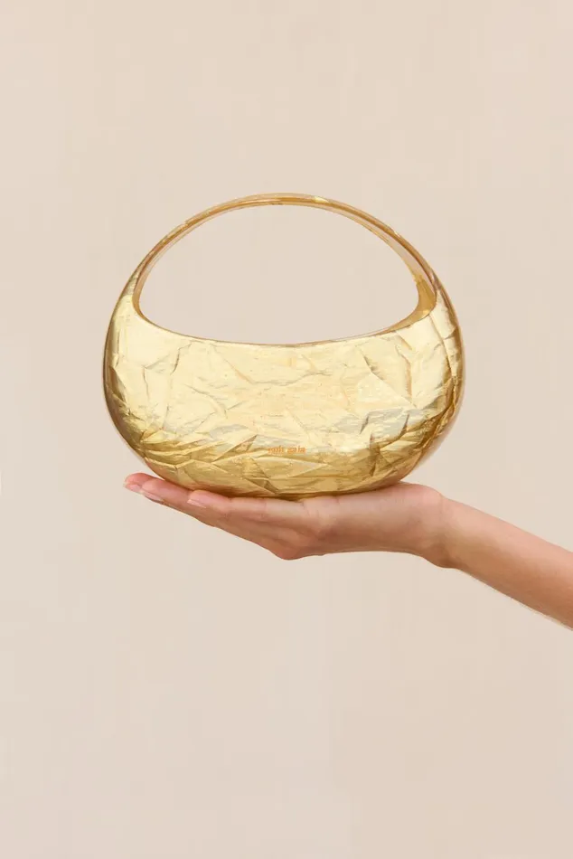 Cult Gaia Aiko Bag Gold Women Mini Bags