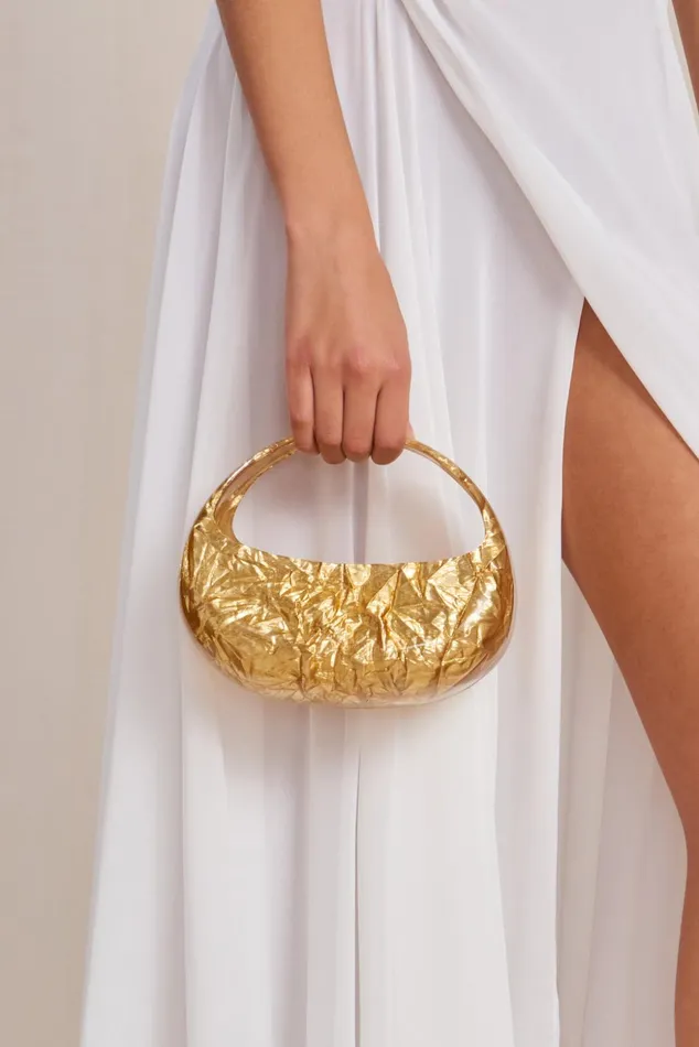 Cult Gaia Aiko Bag Gold Women Mini Bags