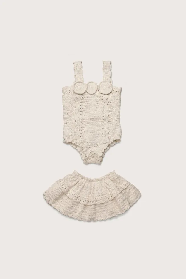 Cult Gaia Lillie Baby Set Off White Kids Sets