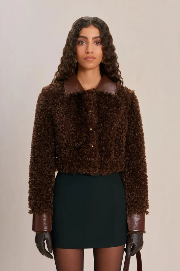 Cult Gaia Mercia Jacket Java Women Outerwear