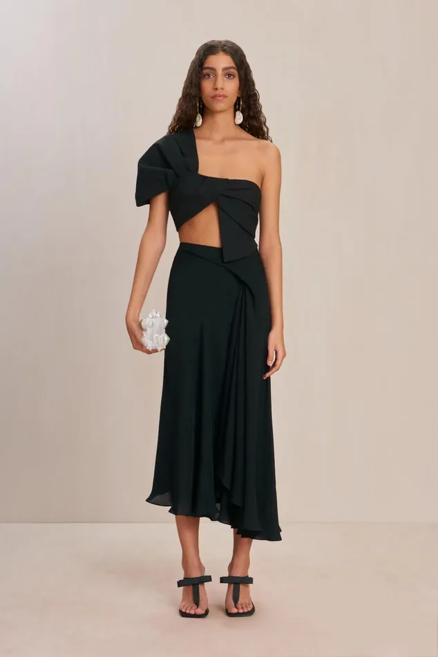 Cult Gaia Shera Skirt Black Women Bottoms