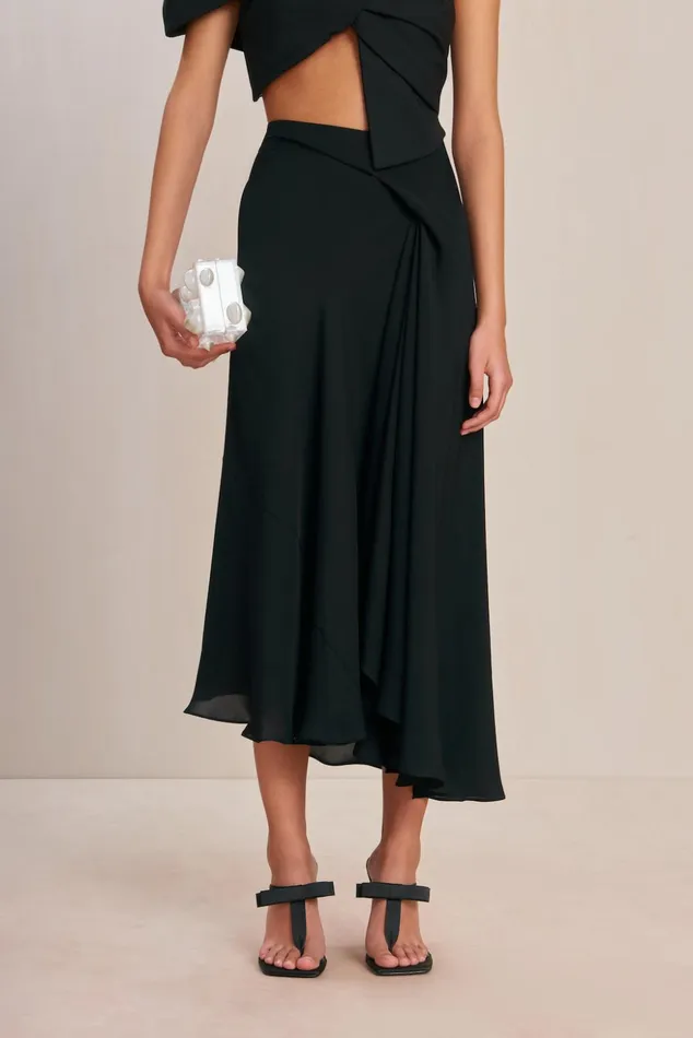 Cult Gaia Shera Skirt Black Women Bottoms