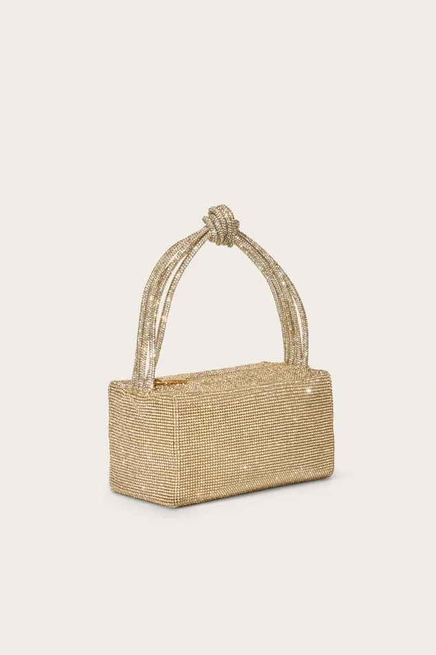 Cult Gaia Sienna Mini Rhinestone Bag Sand Dollar Women Mini Bags