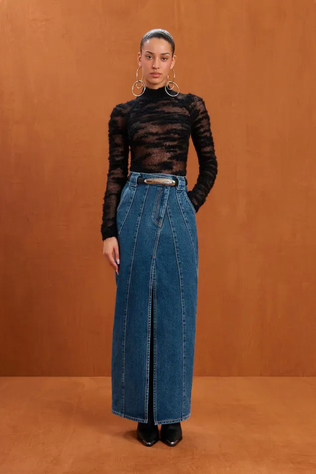 Cult Gaia Sima Sweater Black Women Knits