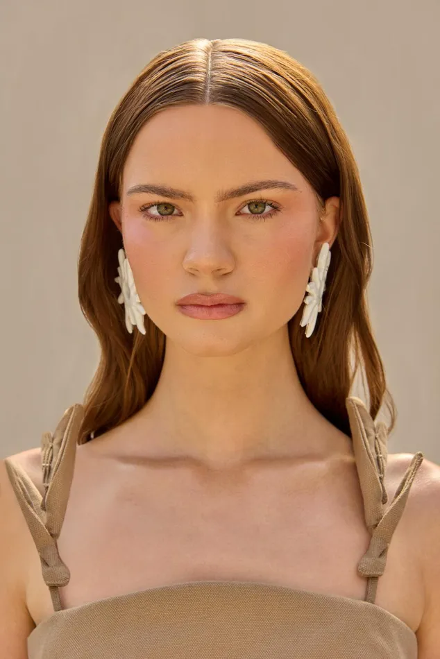 Cult Gaia Soleil Earring White Women Earrings