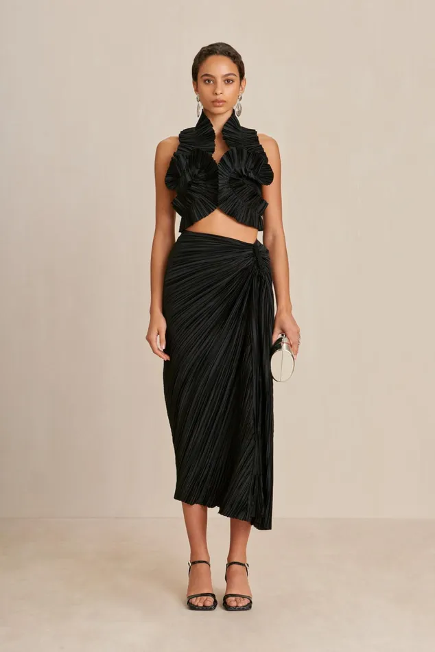 Cult Gaia Sonoma Skirt Black Women Bottoms