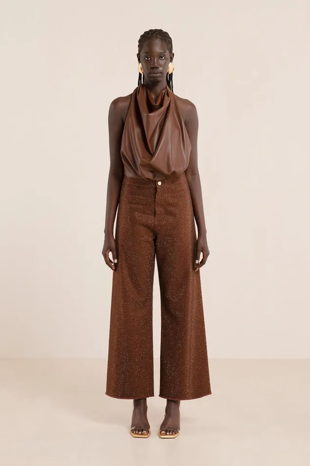 Cult Gaia Zelma Jean Java Women Bottoms