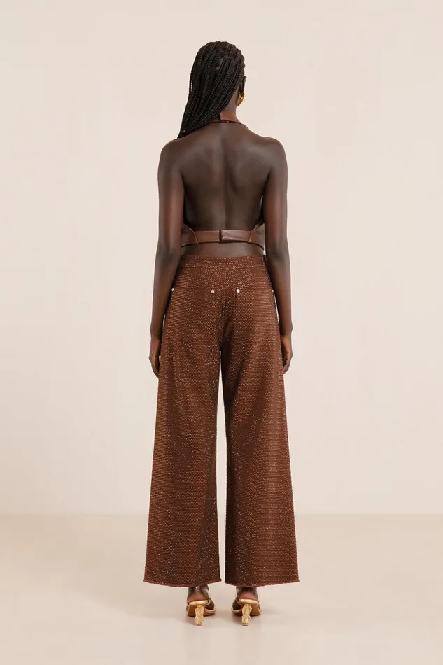 Cult Gaia Zelma Jean Java Women Bottoms