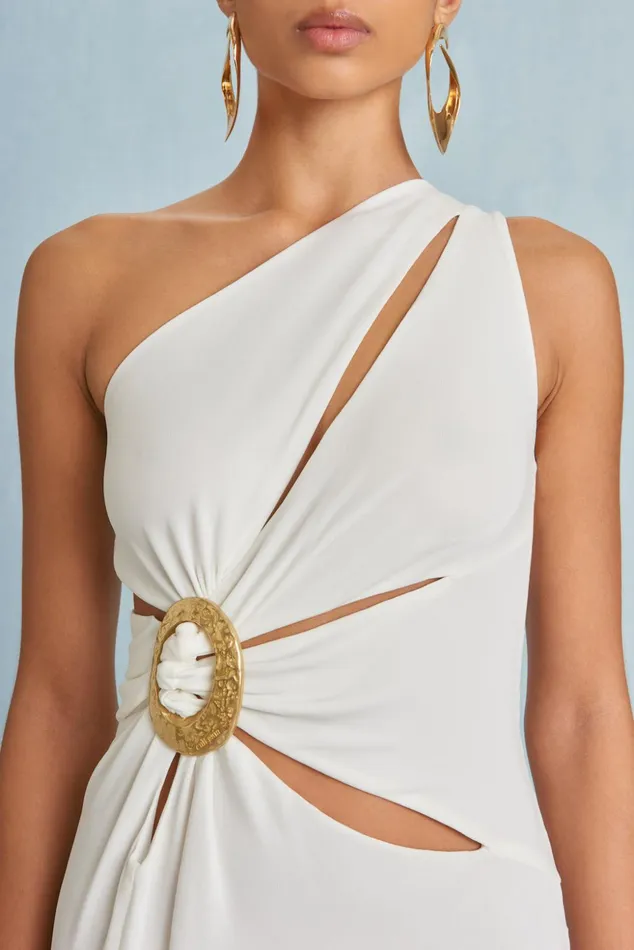 Cult Gaia Zinna Gown Off White Women Gowns