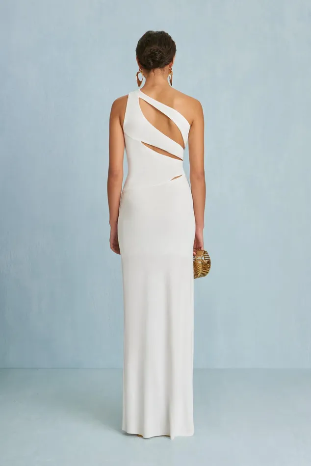 Cult Gaia Zinna Gown Off White Women Gowns
