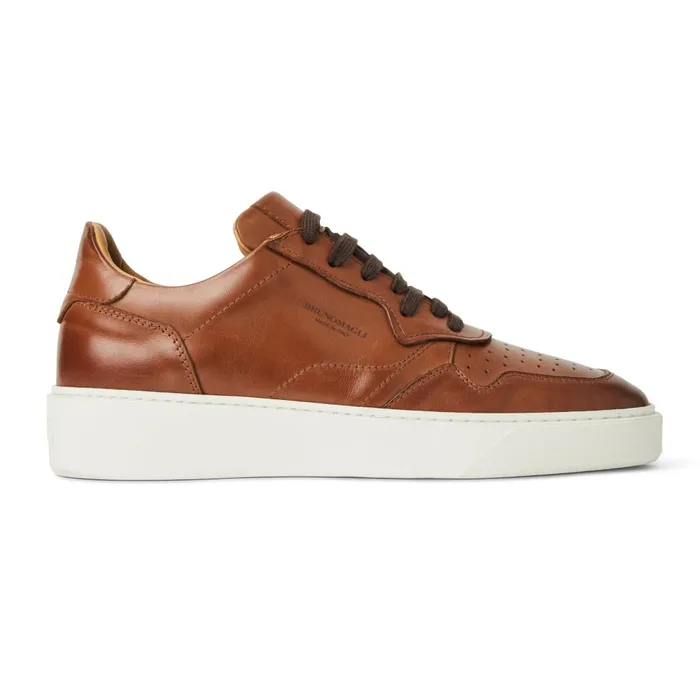 Dezi Cup Sole SneakerCognac Men Bruno Magli Sneakers