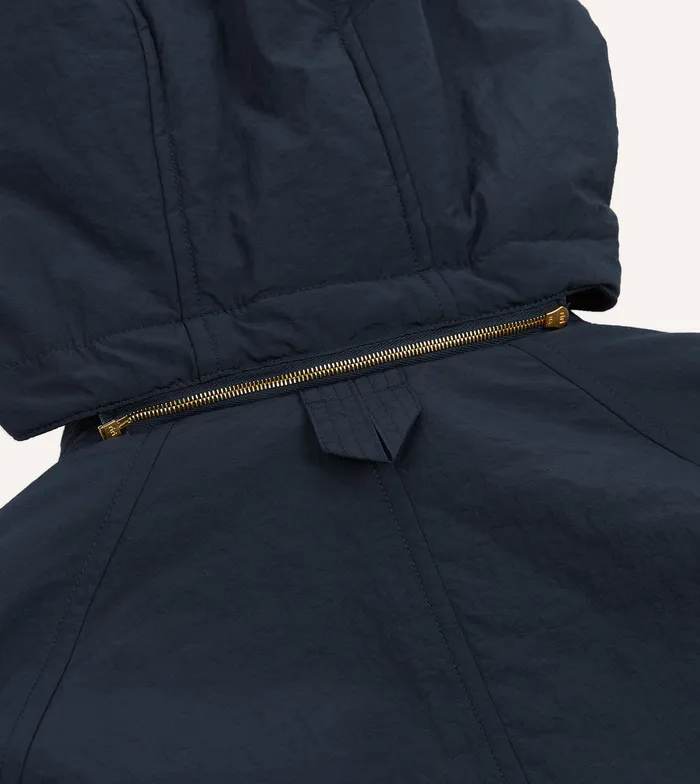 Drake039s Navy Quilted Overcoat Men Coats and Jackets