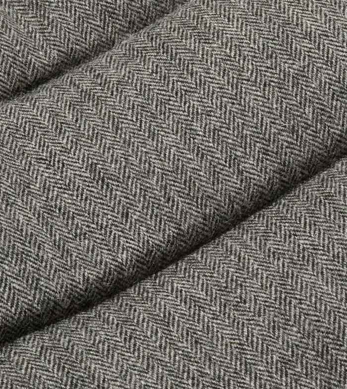 Drake039s Rocky Mountain Featherbed For Herringbone Harris Tweed Leather Christy Down Jacket Men Coats and Jackets