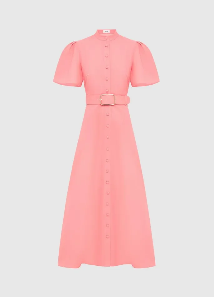 Dresses and Jumpsuits Women LEO LIN Bianca Short Sleeve Midi Dress 8211 Strawberry Pink Dresses and Jumpsuits Women LEO LIN Bianca Short Sleeve Midi Dress 8211 Strawberry Pink