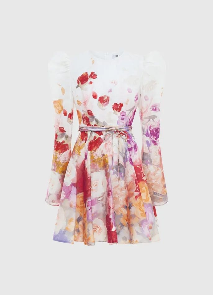 Dresses and Jumpsuits Women LEO LIN Jordyn Mini Dress 8211 Fleur Print