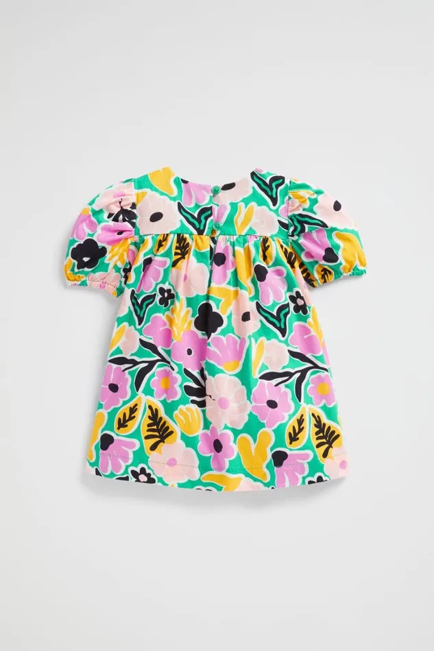 Dresses Baby Seed Heritage Floral Dress Jade Green