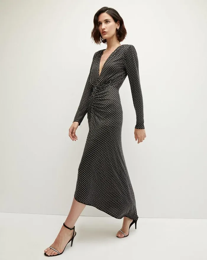Dresses Shop Veronica Beard Kiah Embellished Dress Black