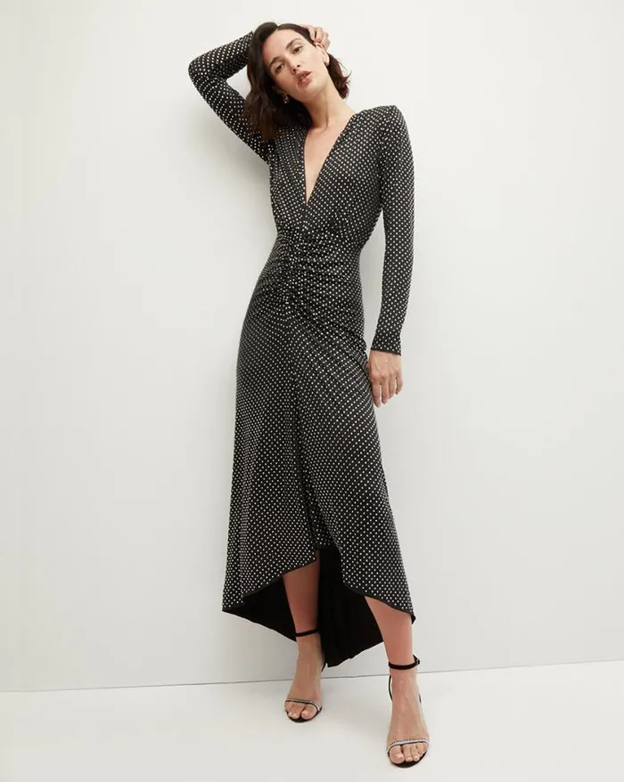 Dresses Shop Veronica Beard Kiah Embellished Dress Black
