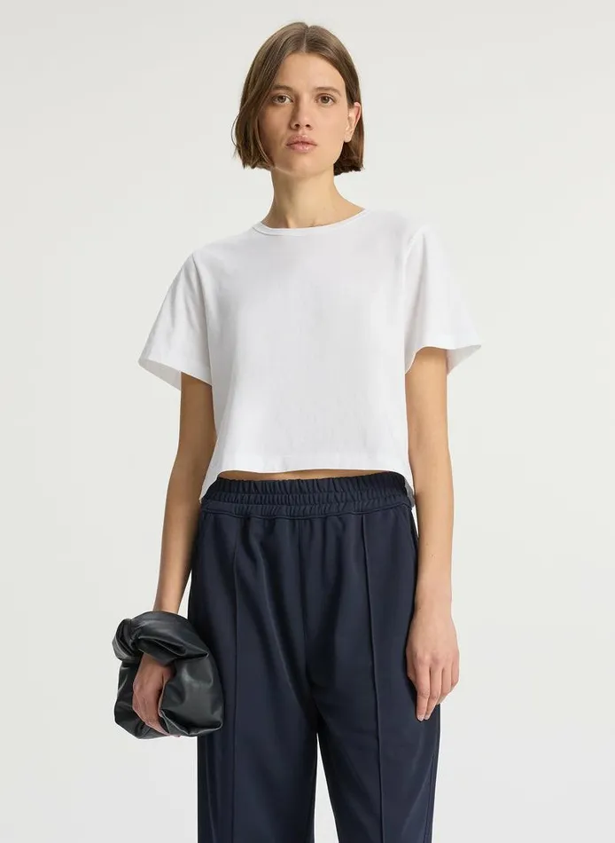 Dresses Women ALC Julia Cotton Jersey Tee White