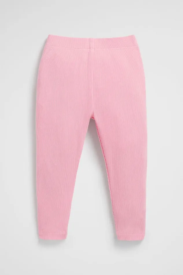 Essentials Baby Seed Heritage Core Rib Legging Camelia