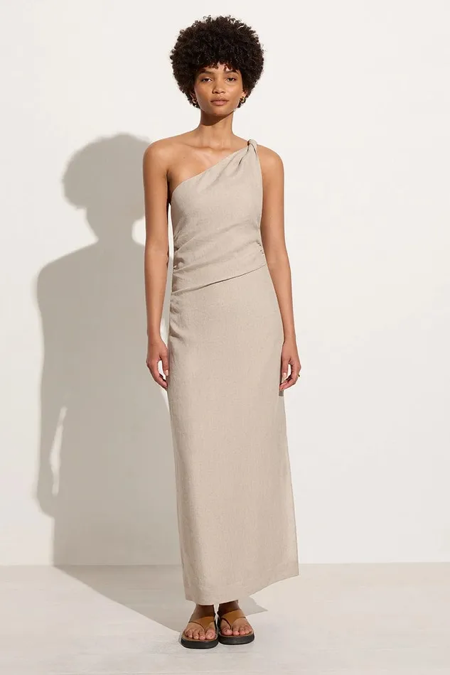 Faithfull The Brand Dresses Jomana Midi Dress Natural 8211 Final Sale 8211 Women Faithfull The Brand Dresses Jomana Midi Dress Natural 8211 Final Sale 8211 Women