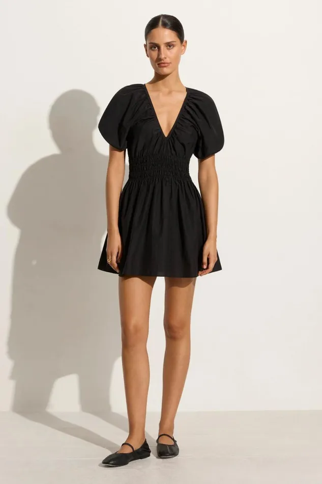 Faithfull The Brand Dresses Salone Mini Dress Black 8211 Women