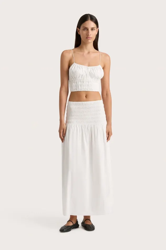 Faithfull The Brand Tops Baia Top White 8211 Women