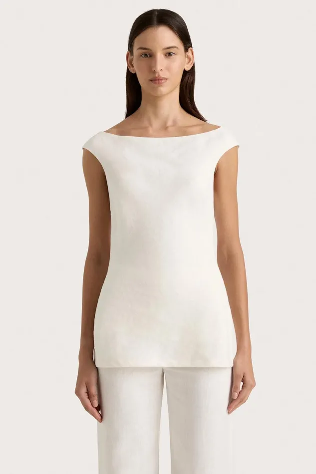 Faithfull The Brand Tops Ilride Top White 8211 Women Faithfull The Brand Tops Ilride Top White 8211 Women