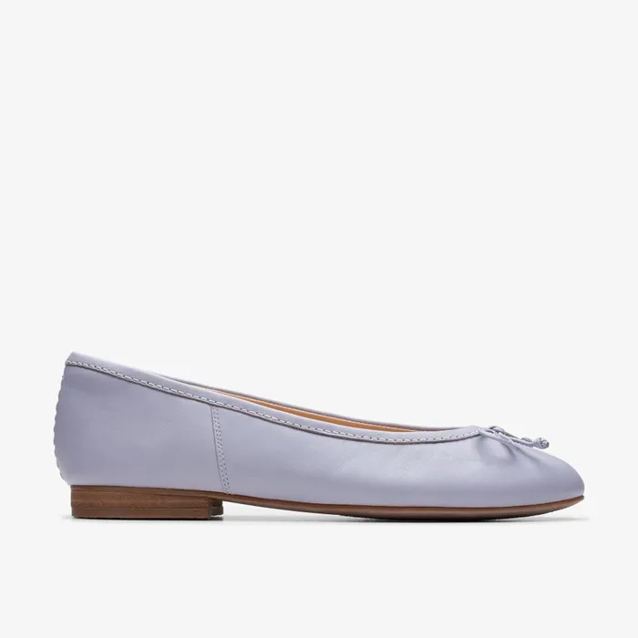 FAWNA LILY Lilac Leather Women Clarks Flats