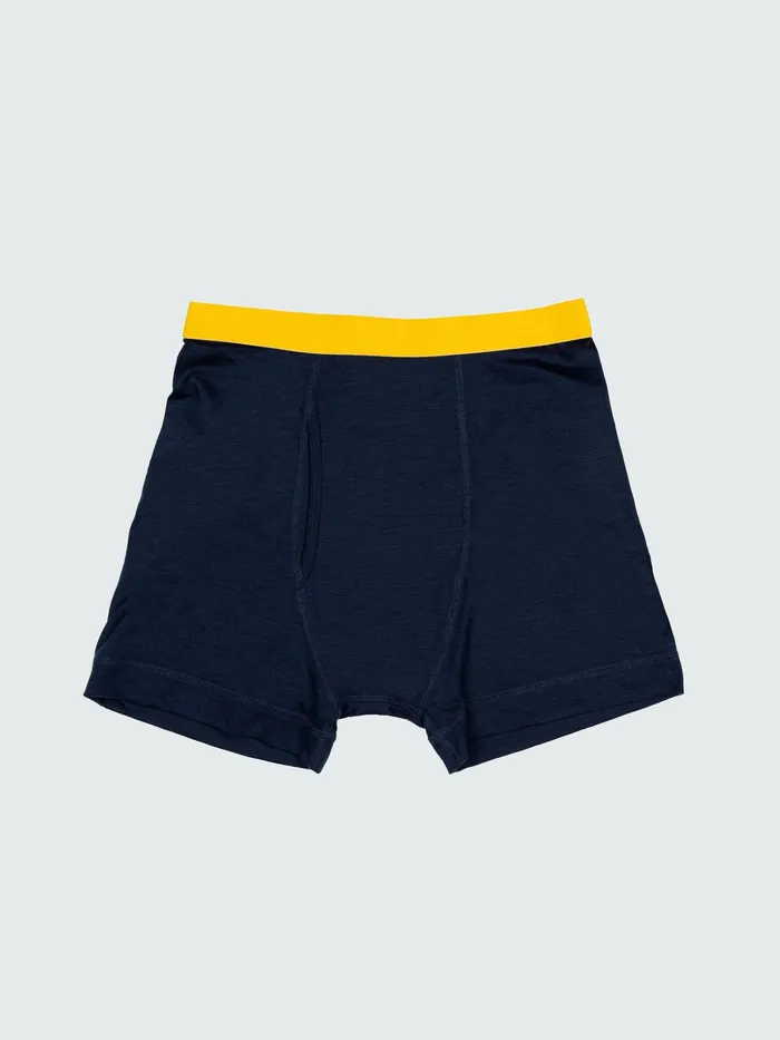 Finisterre Base Layers and Underwear Men Eddy 20 Merino Wool Boxers Navymanuka Finisterre Base Layers and Underwear Men Eddy 20 Merino Wool Boxers Navymanuka