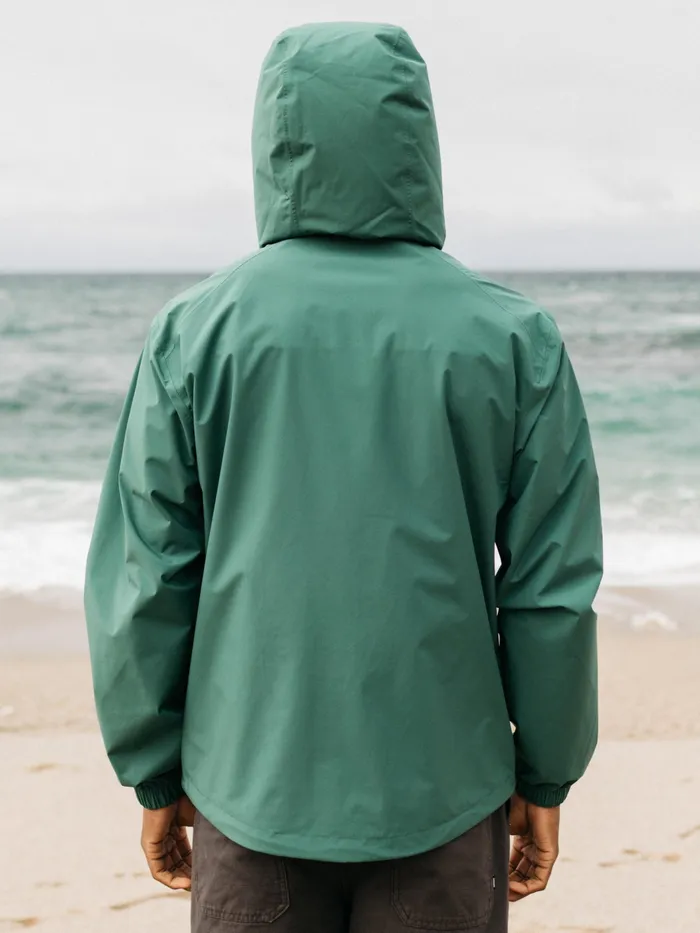 Finisterre Jackets and Coats Men Rainbird Waterproof Jacket Pine Shadow