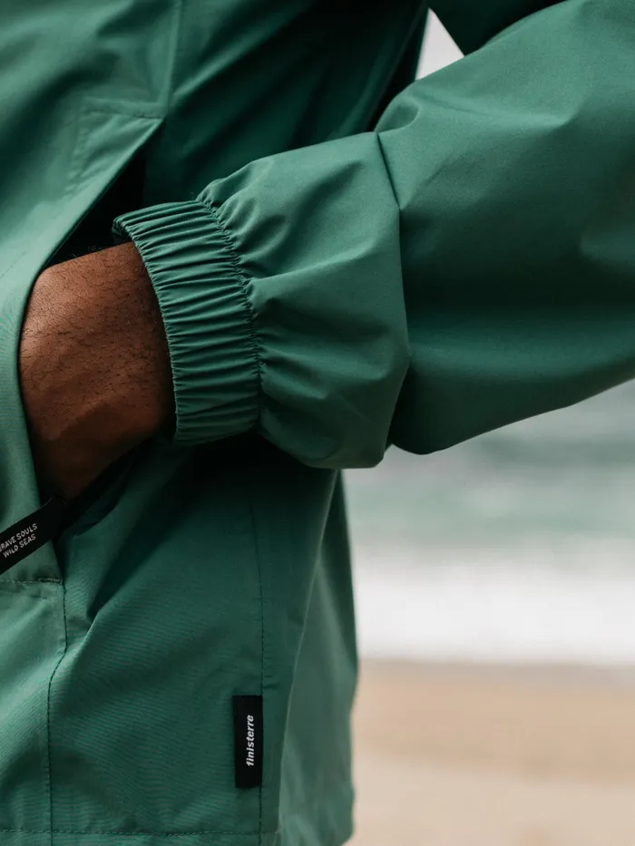 Finisterre Jackets and Coats Men Rainbird Waterproof Jacket Pine Shadow