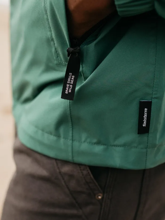 Finisterre Jackets and Coats Men Rainbird Waterproof Jacket Pine Shadow