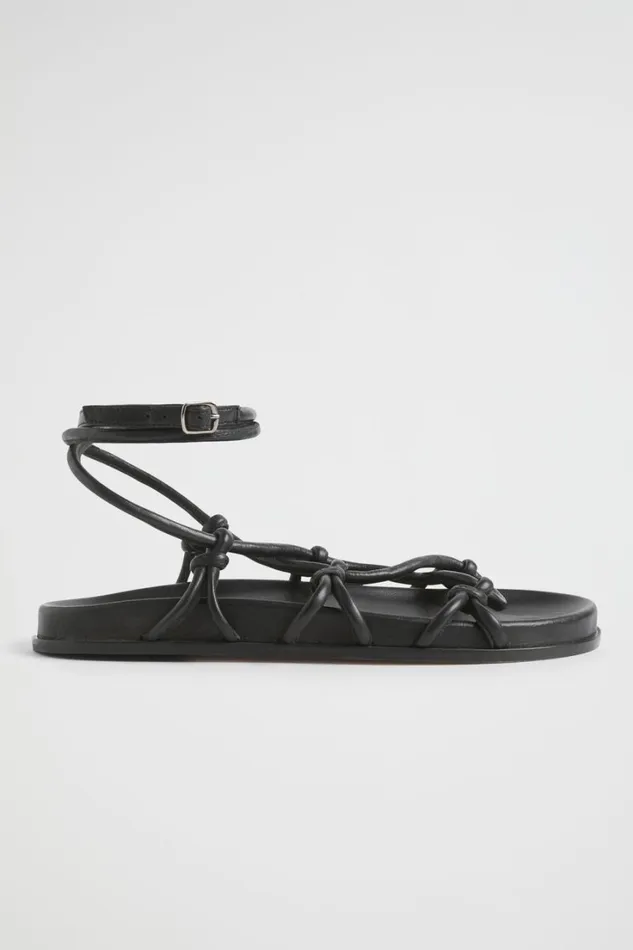 Flats Woman Seed Heritage Mya Knot Sandal Black