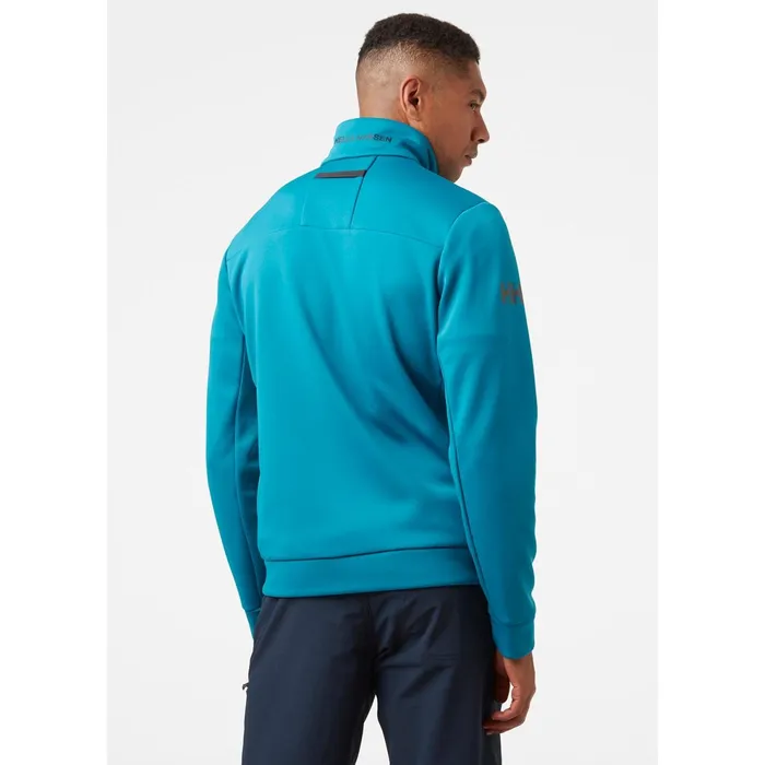 Fleece Men Helly Hansen CREW FLEECE JACKET 642 Teal