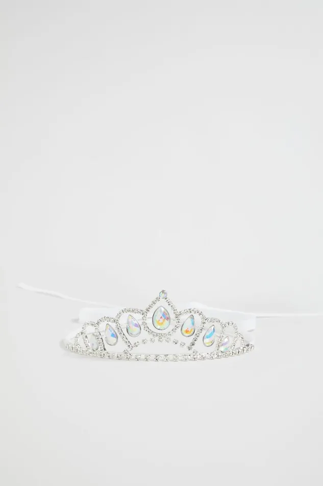 Hair Accessories Girl Seed Heritage Grosgrain Ribbon Tiara Creme