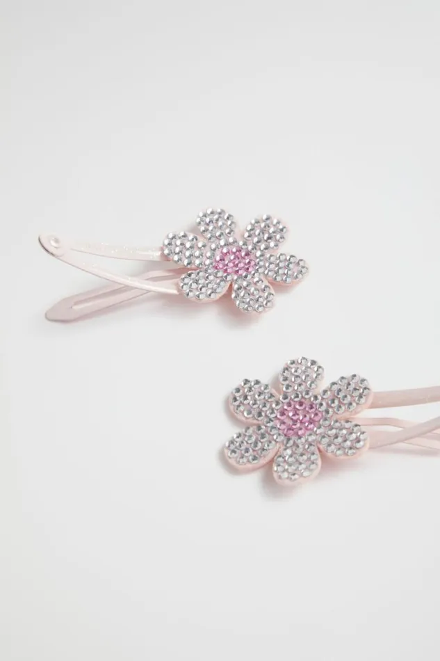 Hair Accessories Girl Seed Heritage Jewel Felt Daisy Snaps Multi